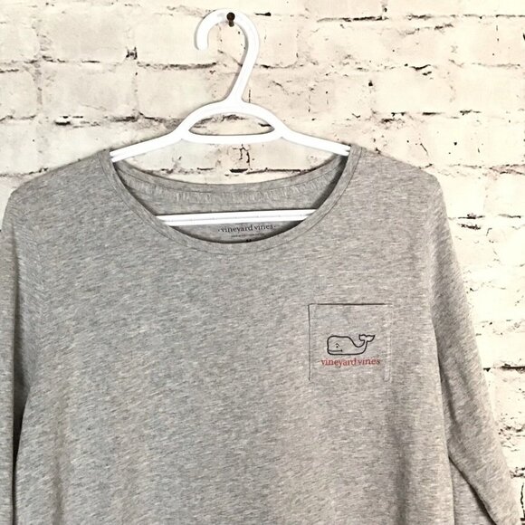 Vineyard Vines Long Sleeve Holiday T-Shirt - Picture 4 of 9